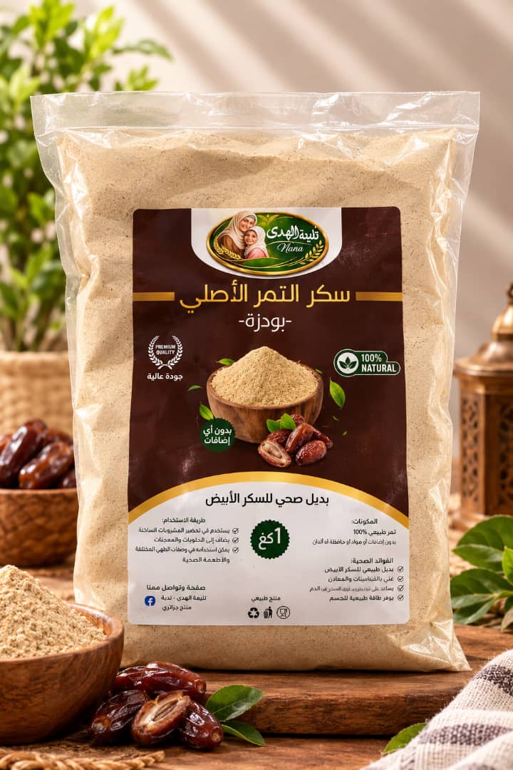 سكر التمر (بودرة)